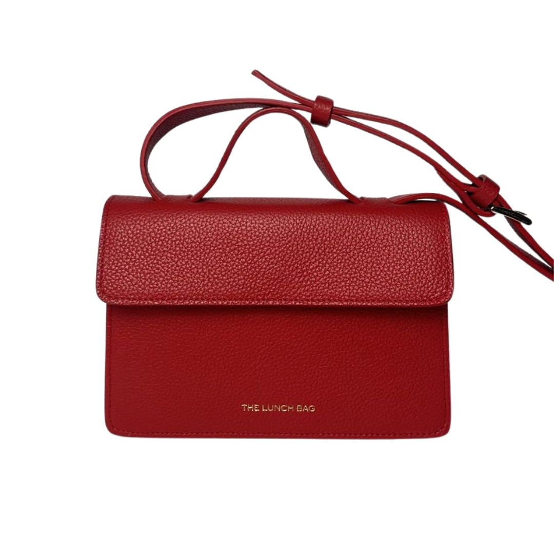 Medium lunch bag red