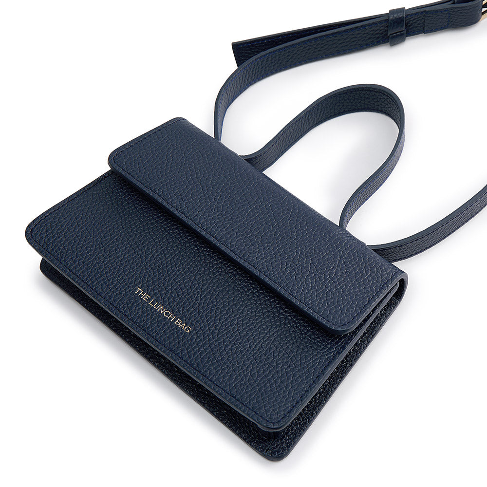 Medium lunch bag navy blue